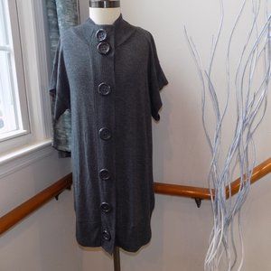 LAST CALL: OATT Knit Gray Button Down Size Medium?